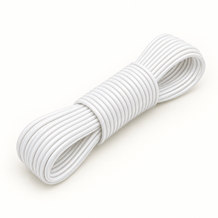 Fil à linge - 200cm - BLANC